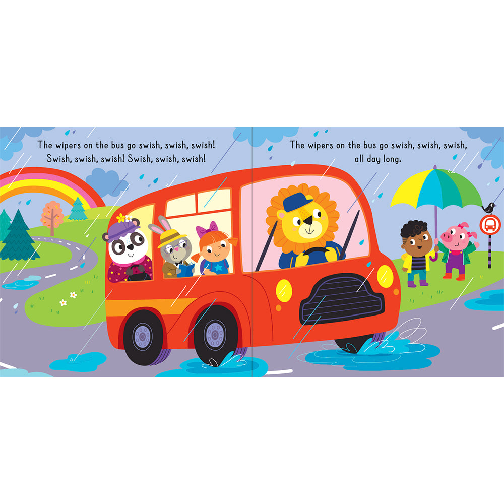 Really Decent Books Noisy Rhymes - Wheels On The Bus Kids 1y+