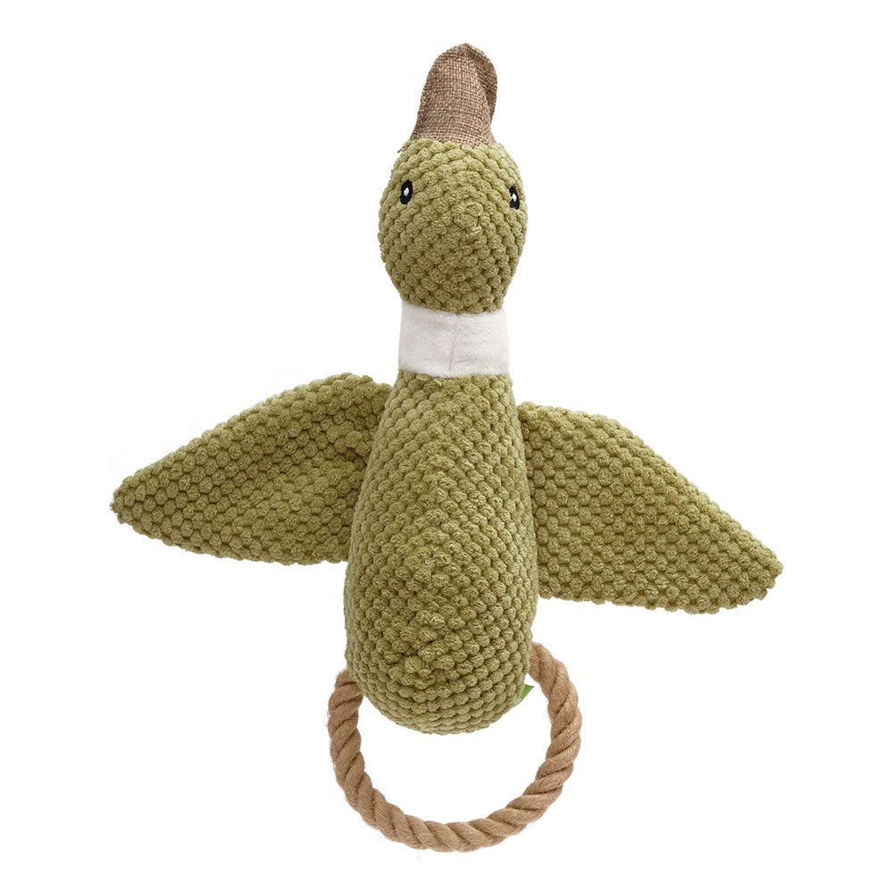 10643199-m-pets-35cm-duck-eco-friendly-pet-dog-toy-green