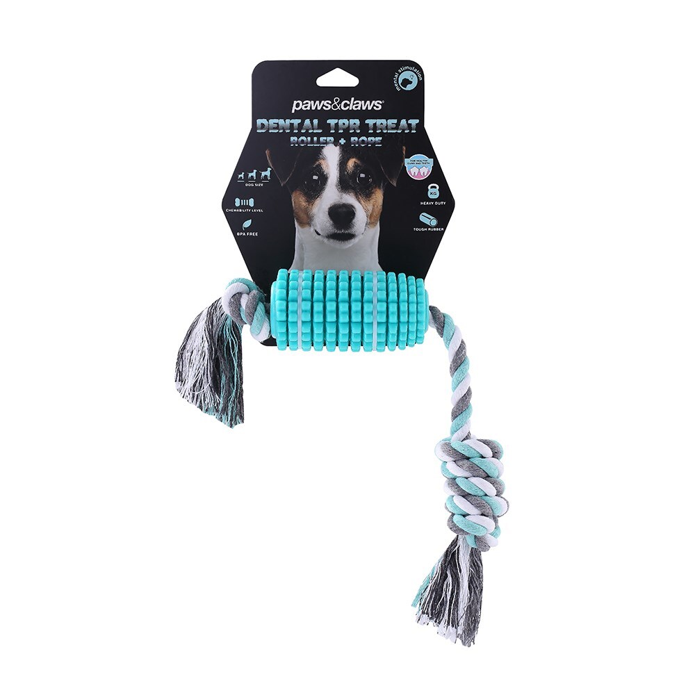 10805-paws-and-claws-41x6cm-rubber-rope-corn-cob-dental-dogtoy
