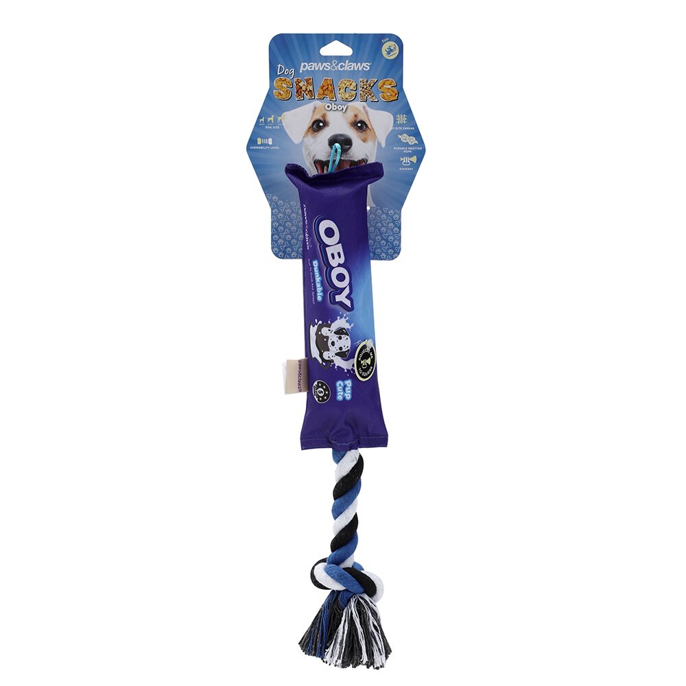 11116-paws-claws-oboy-snacks-oxford-tugger-toy-w-rope-25x6x6cm