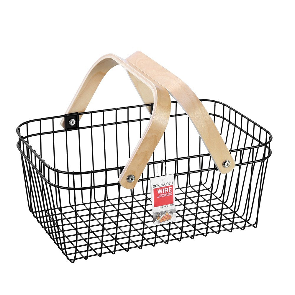 11185-boxsweden-wire-storage-basket-w-birchwood-handle-black