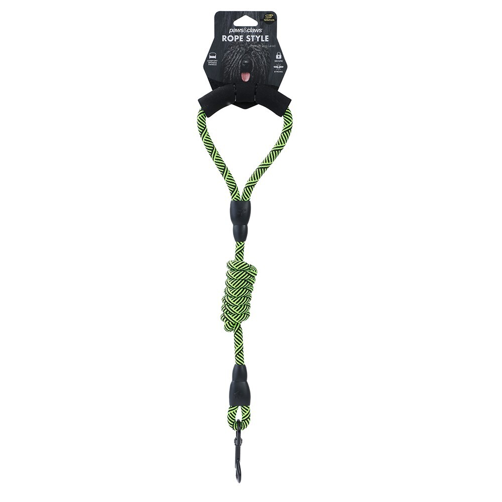 11314-paws-claws-rope-style-pet-dog-lead-w-comfort-handle-assorted