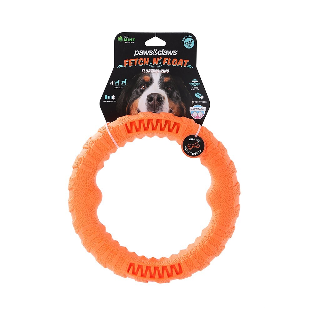 12045-paws-claws-fetch-n-play-tugger-pet-dog-ring-l-24cm-orange