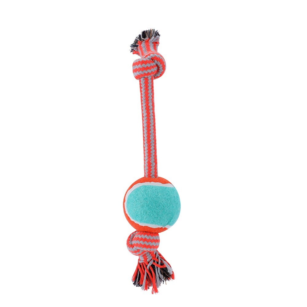 12540-paws-claws-26cm-super-tuggers-tennis-ball-rope
