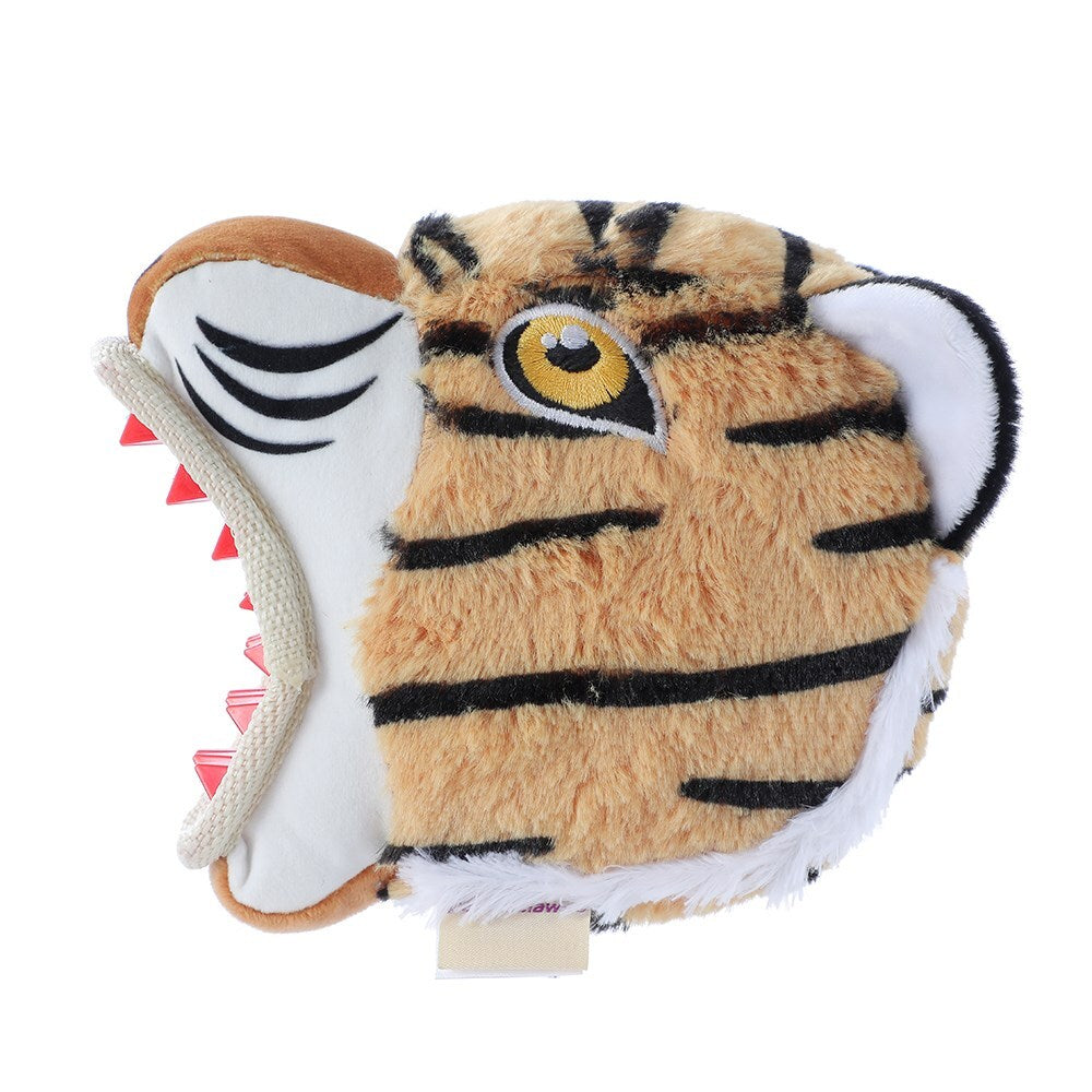 12670-paws-claws-18cm-big-biter-tiger-tpr-plush-pet-dog-toy-w-squeaker
