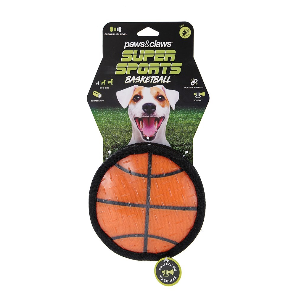 12731-paws-claws-pet-dog-toy-super-sports-15x4-5cm-tpr-covered-oxford-basketball