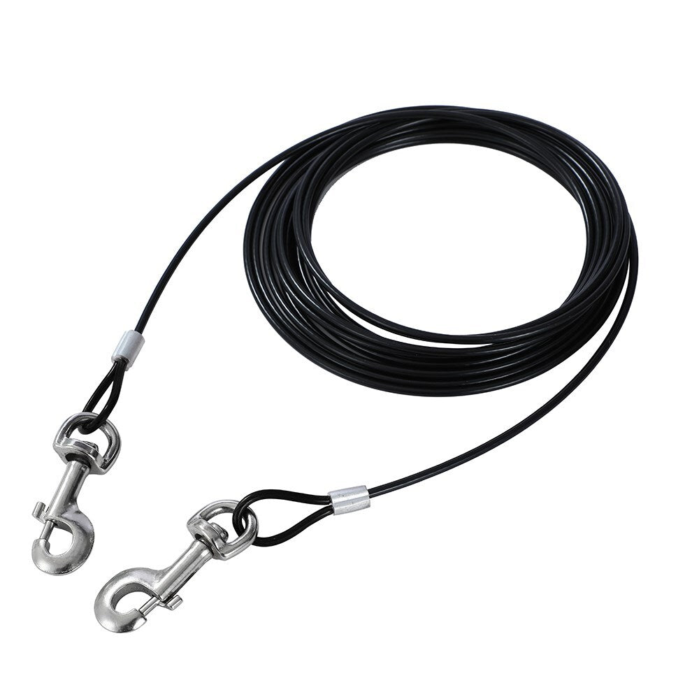 14483-paws-claws-pet-dog-6-1m-tie-out-cable-assorted