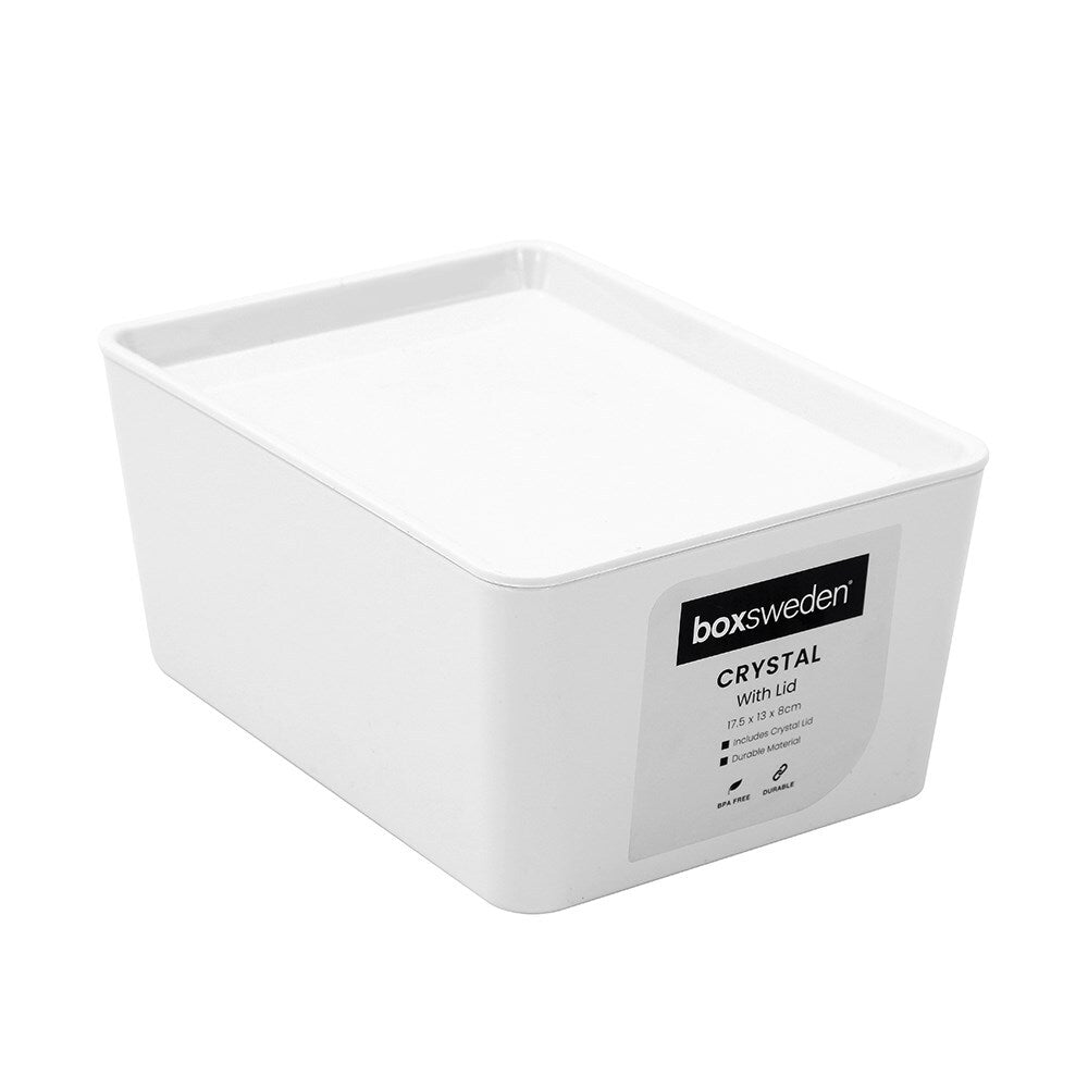 14834-boxsweden-17-5x13cm-crystal-container-w-lid-white