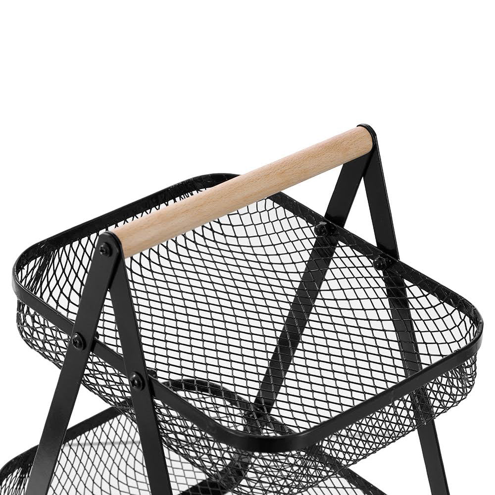 15619-boxsweden-mesh-2-tier-bench-top-stand-w-wood-handle-27x17x29cm-black