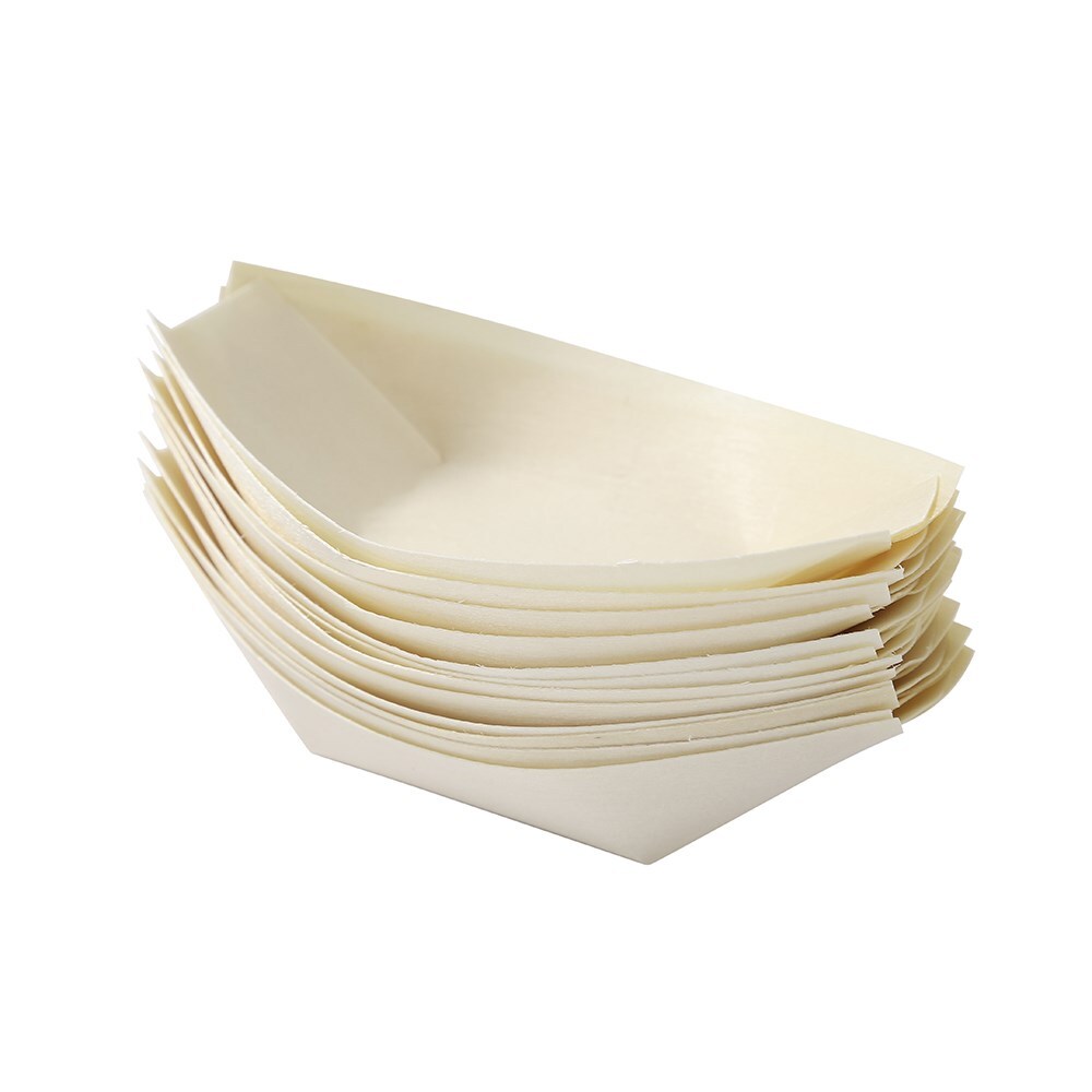 16289-12pc-lemon-lime-eco-wood-11-5x6-5cm-serving-boat