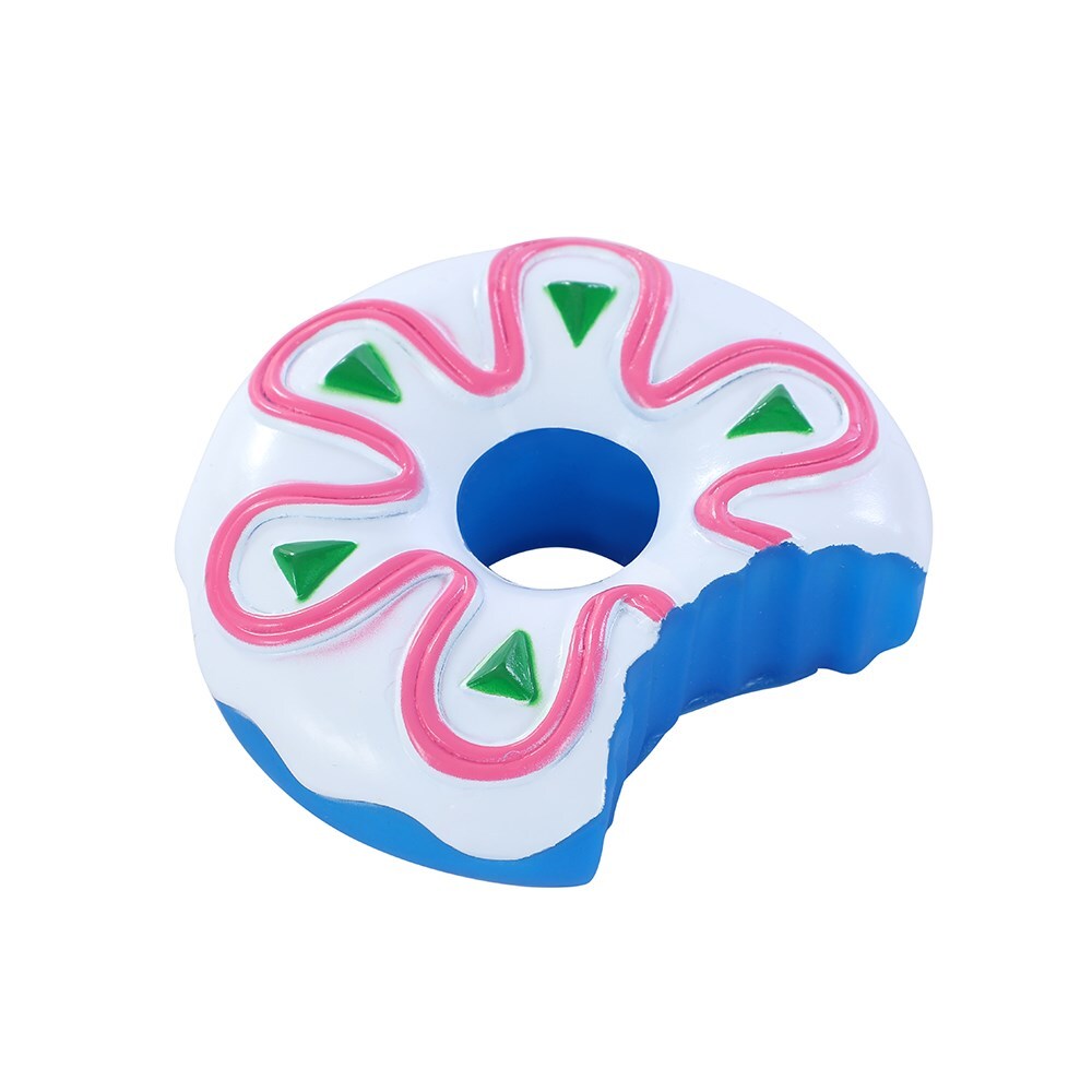 17040-paws-claws-10cm-vinyl-donuts-squeaky-pet-dog-toy-assorted