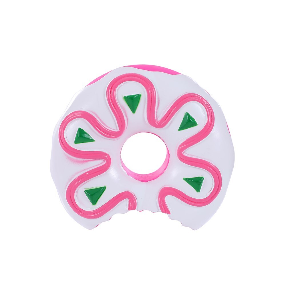 17040-paws-claws-10cm-vinyl-donuts-squeaky-pet-dog-toy-assorted