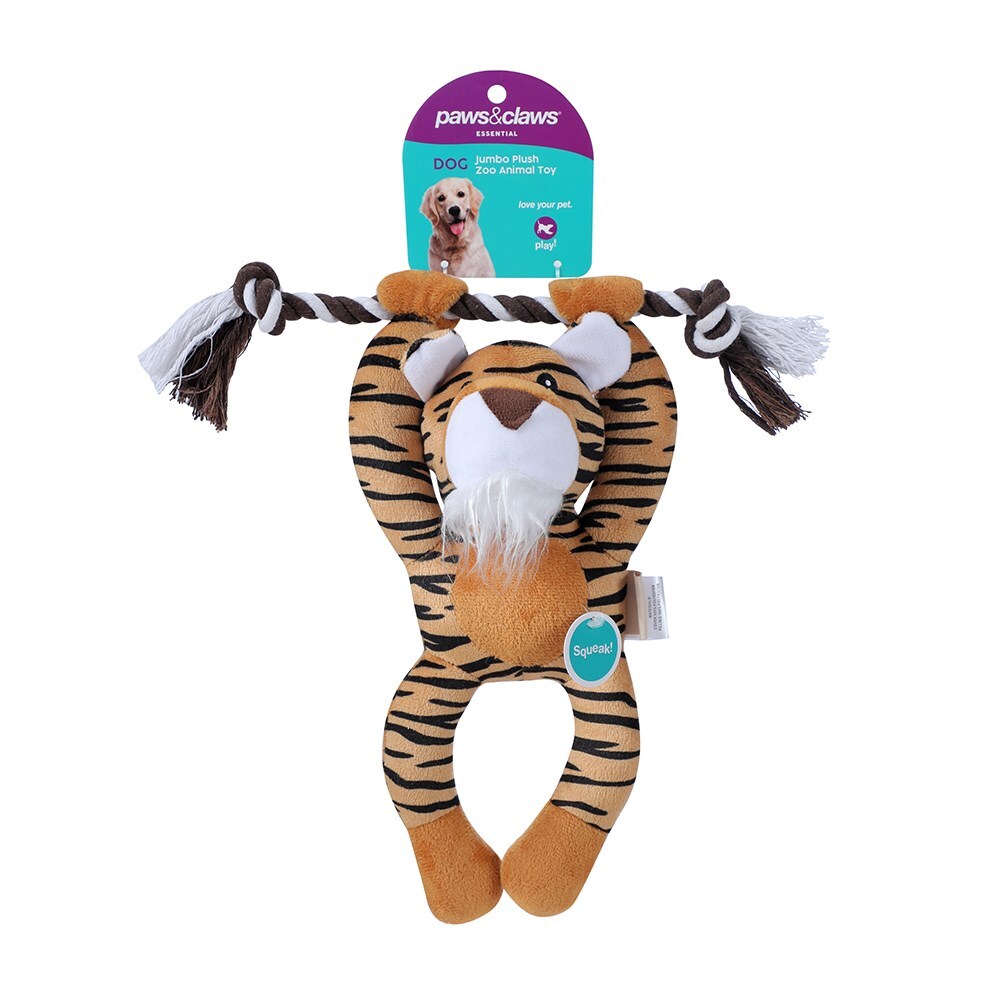 17095-paws-claws-jumbo-plush-zoo-animal-dog-pet-toy-assorted-30x25cm