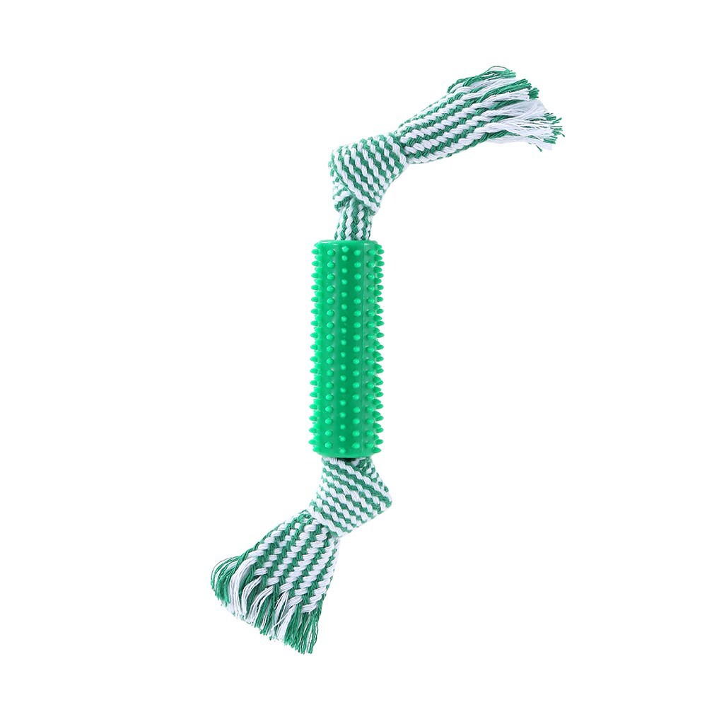 17170-paws-claws-dental-tugger-dog-pet-toy-tpr-body-braided-rope-assorted-32cm