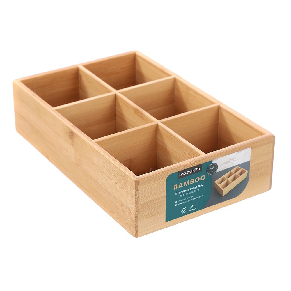 18030-boxsweden-6-section-bamboo-25-5x16-5cm-storage-tray