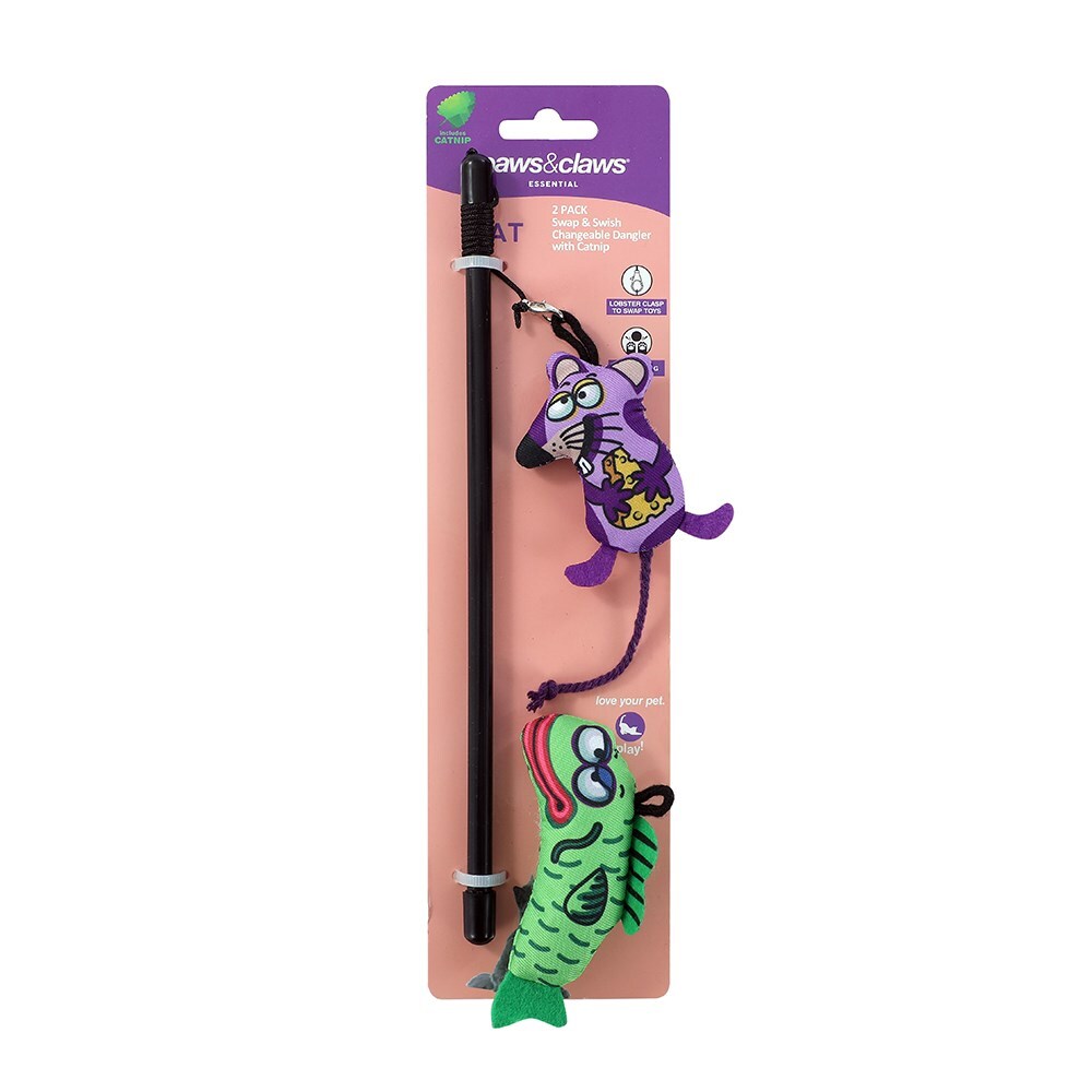 18375-paws-claws-swap-swish-changeable-dangler-w-25-5cm-mouse-fish