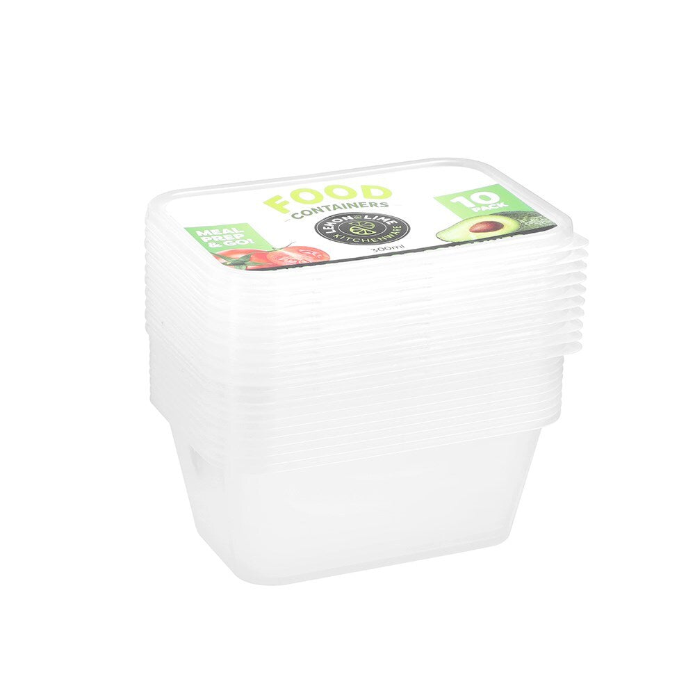 19068-10pc-lemon-lime-reusable-food-container-rectangular-300ml