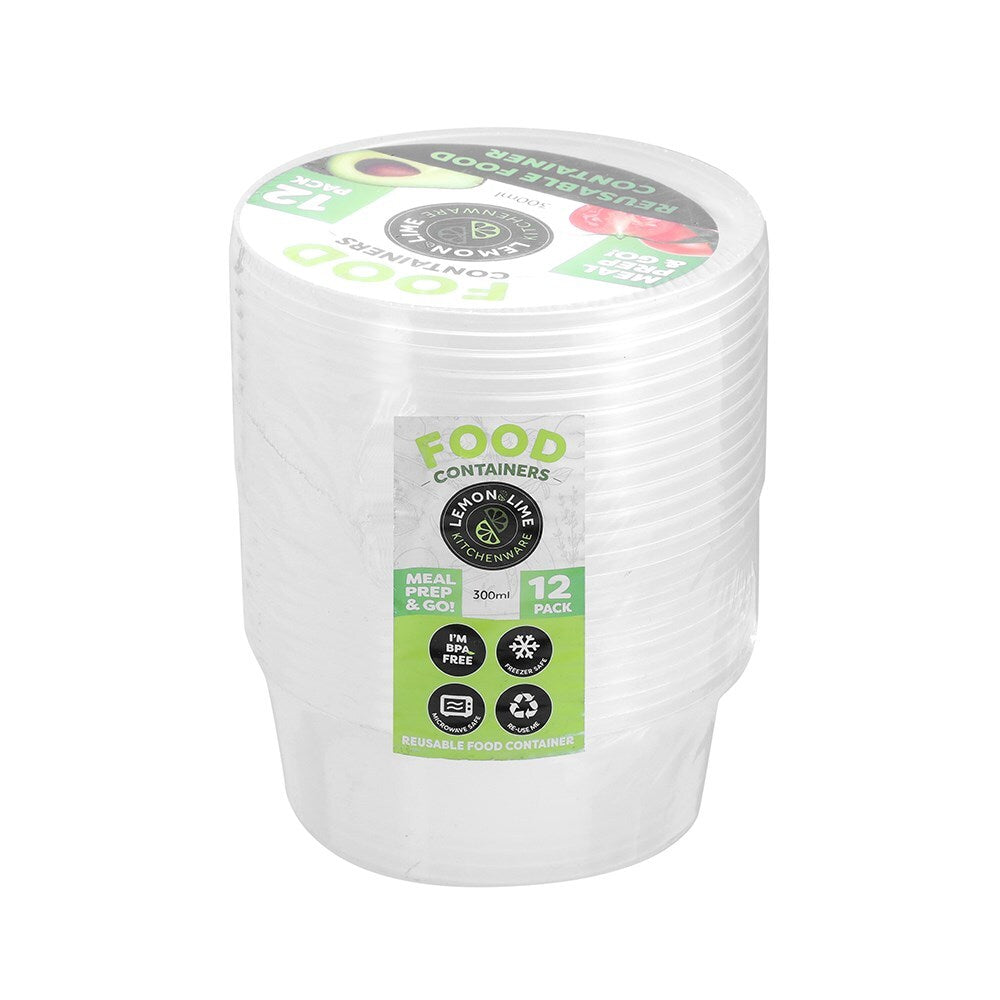 19259-12pc-lemon-lime-reusable-food-container-round-300ml