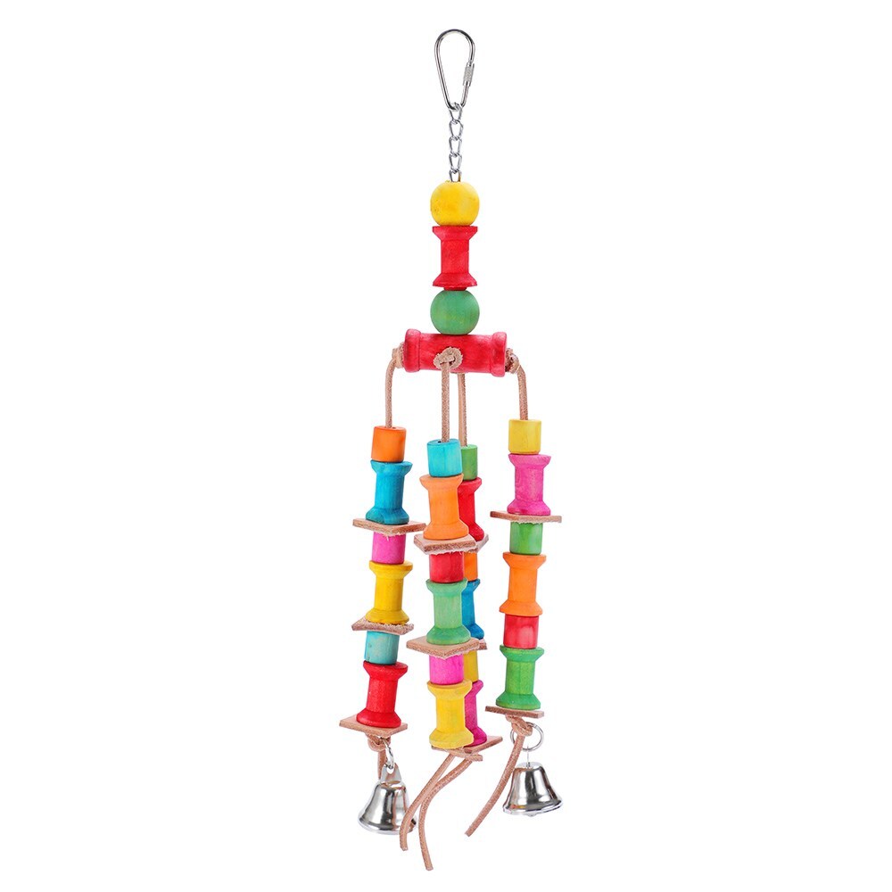 20255-paws-claws-39x7cm-dangler-parrot-pet-bird-hanging-toy