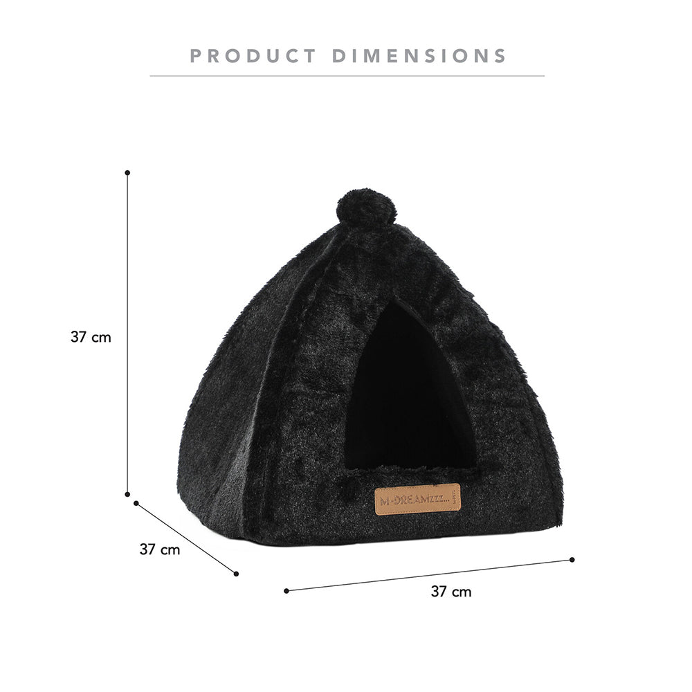20300108-m-pets-pop-up-37cm-teepee-cat-pet-tent-house-black