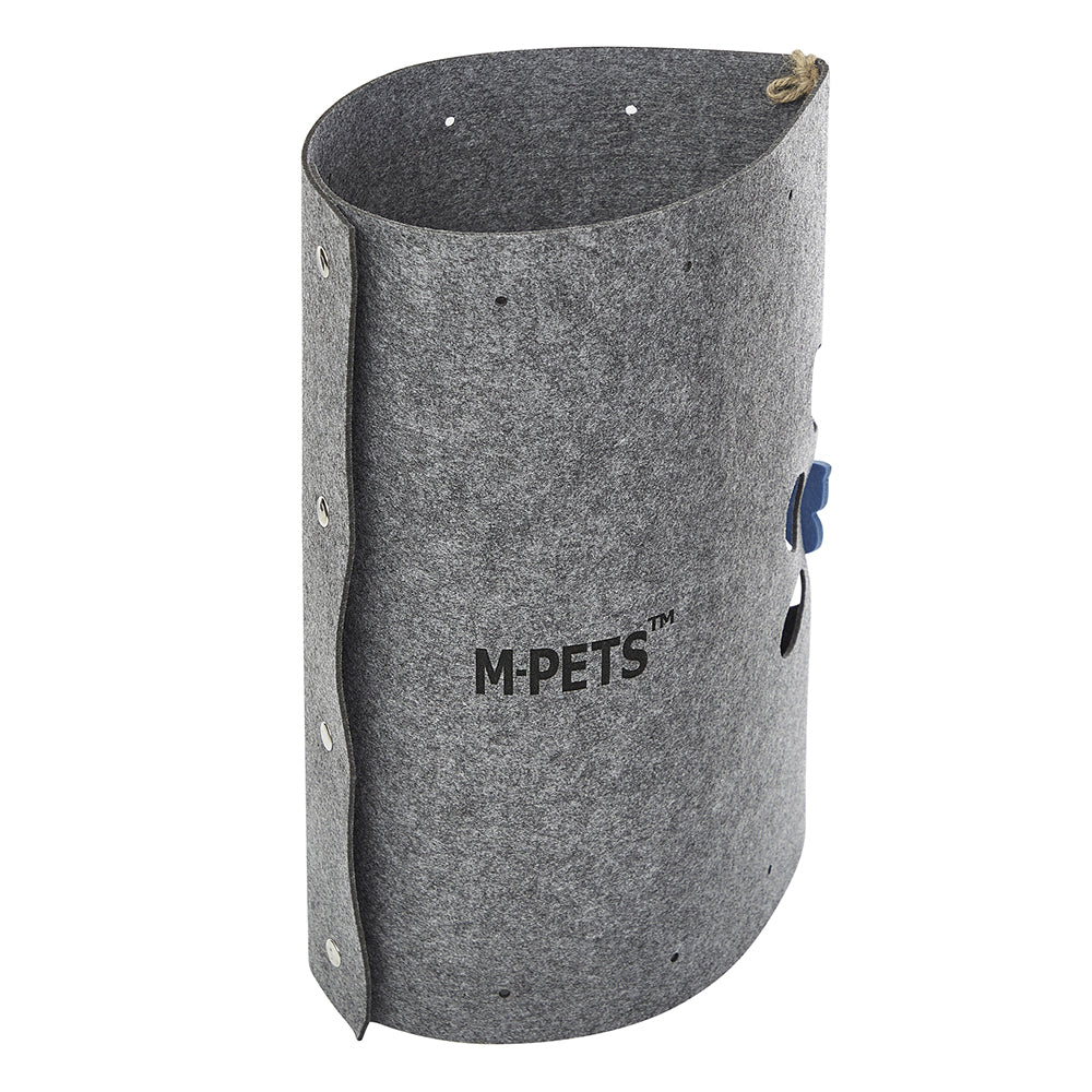 20302099-m-pets-eco-friendly-45cm-tunnel-pet-cat-toy-grey