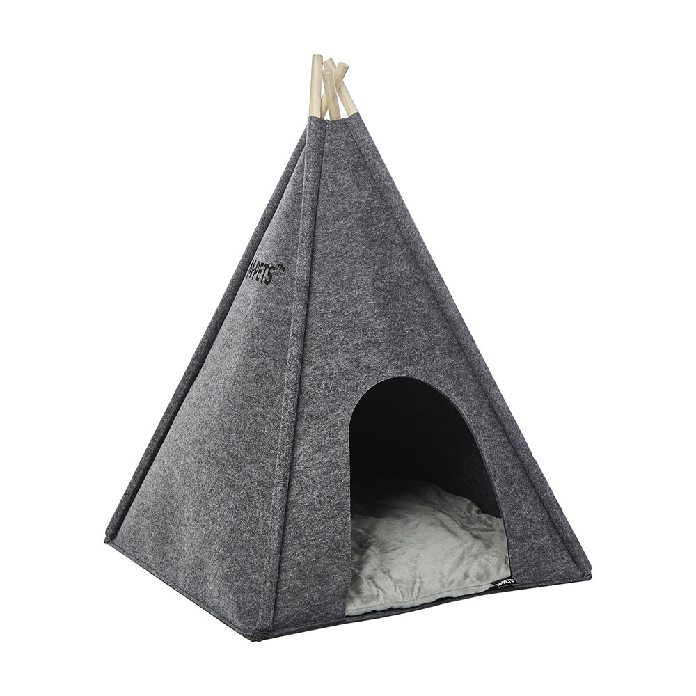20302299-m-pets-eco-friendly-60cm-teepee-pet-cat-tent-grey