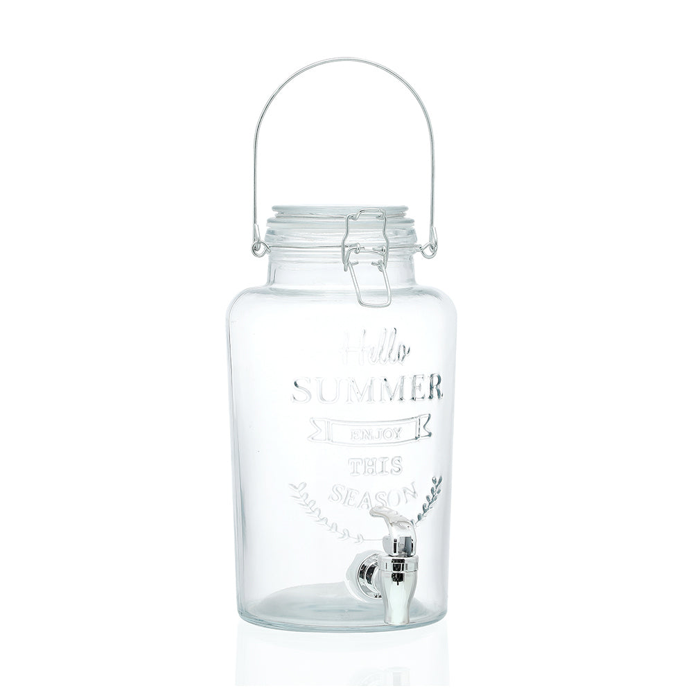 20439-lemon-lime-3l-glass-drink-dispenser-clip-lid