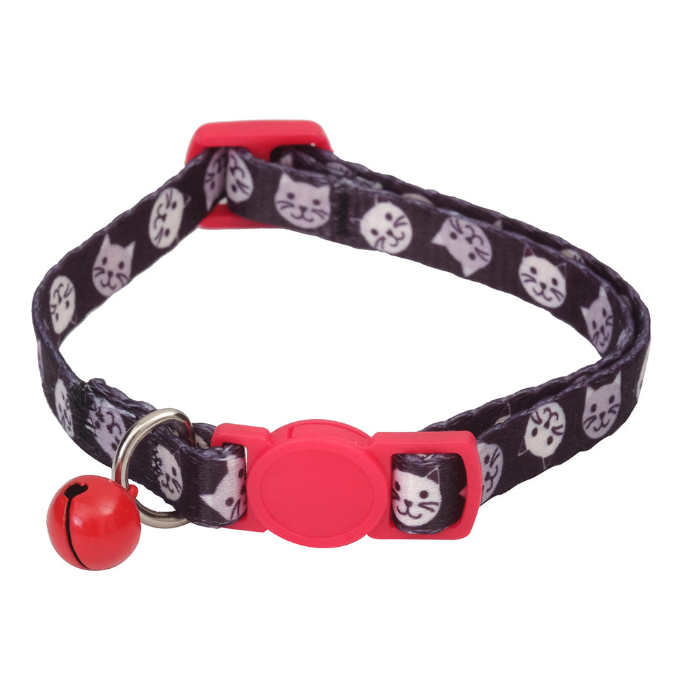 20800799-m-pets-zany-30cm-eco-friendly-pet-cat-collar-coral