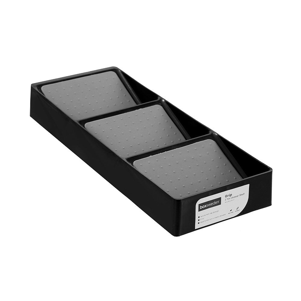 23058-boxsweden-grip-3-tier-39cm-drawer-shelf-kitchen-pantry-organiser-assorted