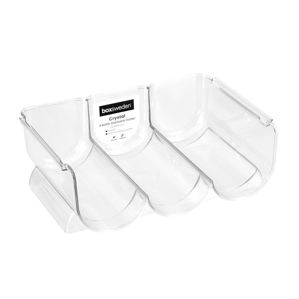 23300-boxsweden-crystal-3-bottle-30x10-5cm-stackable-holder-clear