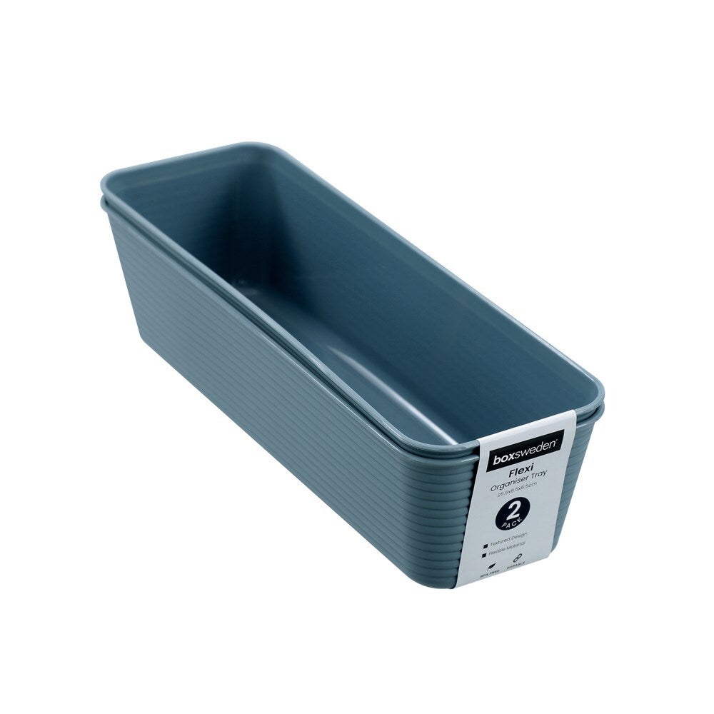 24253-2pk-boxsweden-flexible-25-5cm-organiser-tray-rectangle-storage-assorted