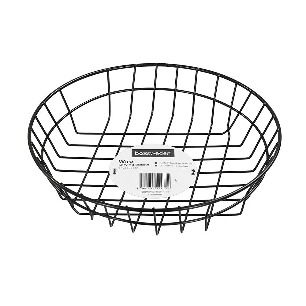 24772-boxsweden-25x5cm-wire-food-finger-serving-basket-black