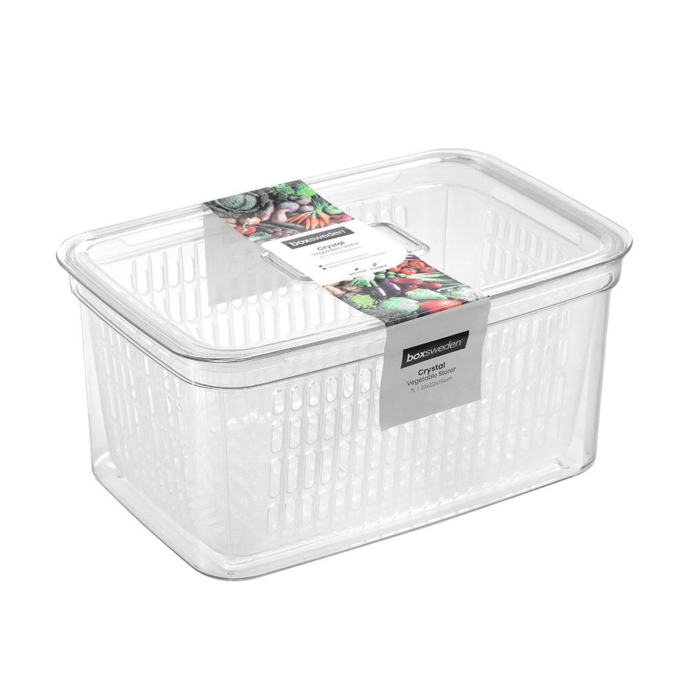 27452-boxsweden-crystal-7l-vegetable-storer-fridge-container-clear