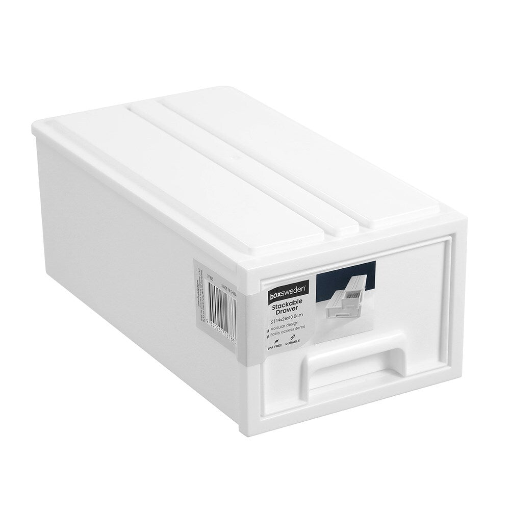 27865-boxsweden-14x26cm-stacking-drawer-organiser-white