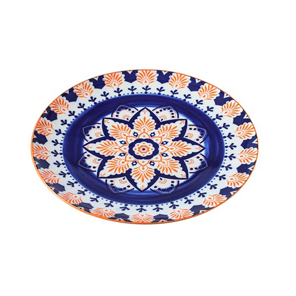 28893-lemon-lime-moroccan-deco-26-5cm-ceramic-dinner-plate-assorted
