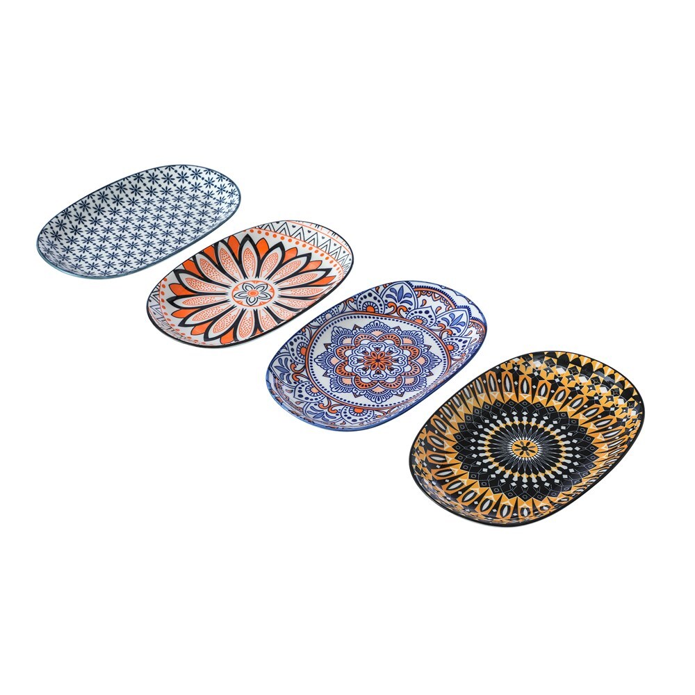 28909-lemon-lime-moroccan-deco-24x15-5cm-ceramic-oval-platter-assorted