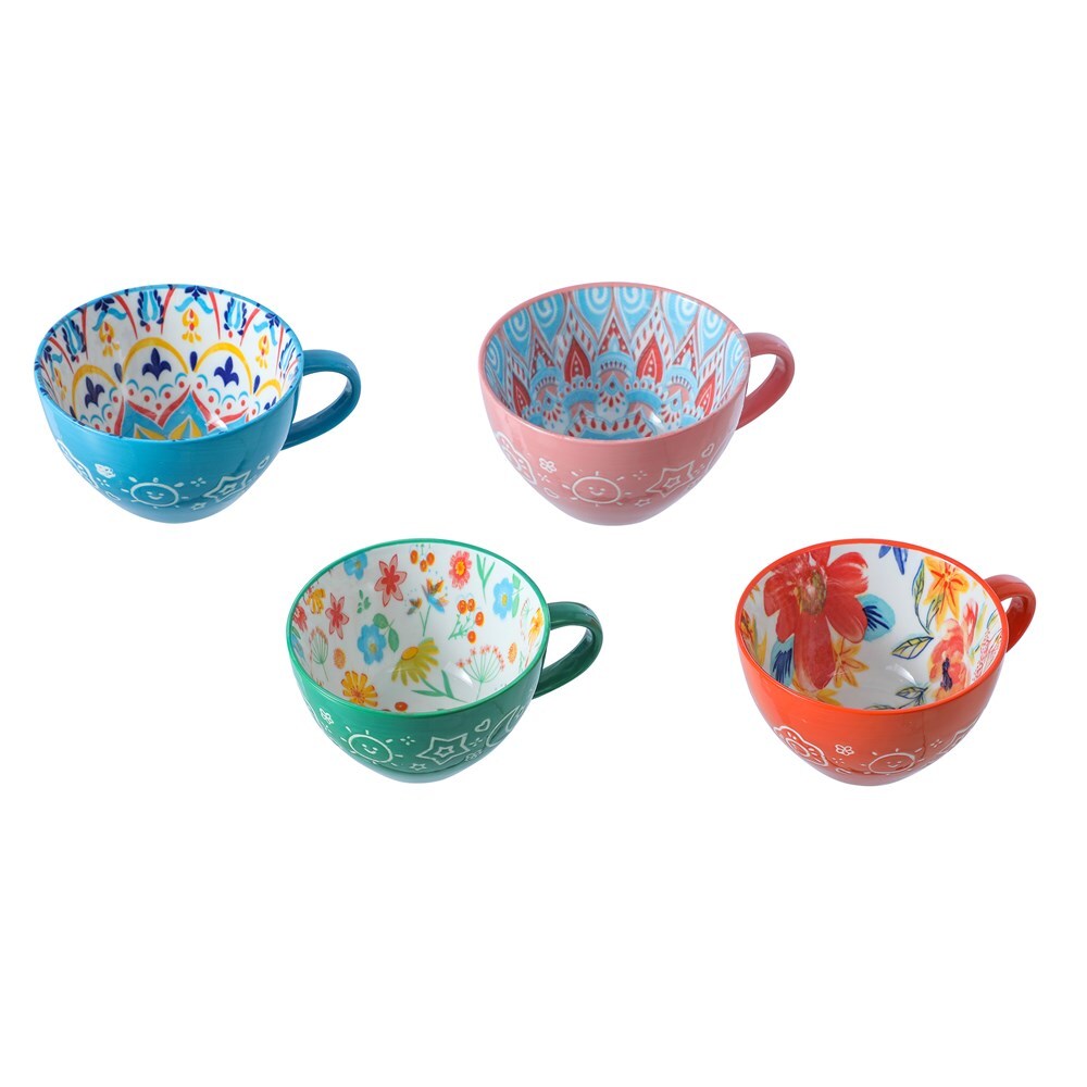 28947-lemon-lime-moroccan-deco-15x12-5cm-ceramic-soup-cup-assorted