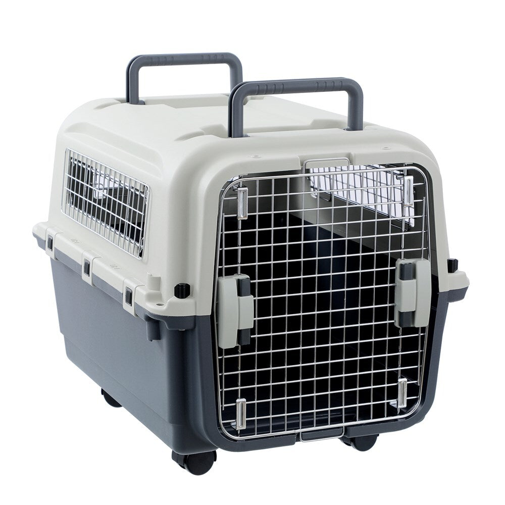 30223-paws-claws-67-5cm-w-wheels-tavel-pet-carrier-pro-med-white