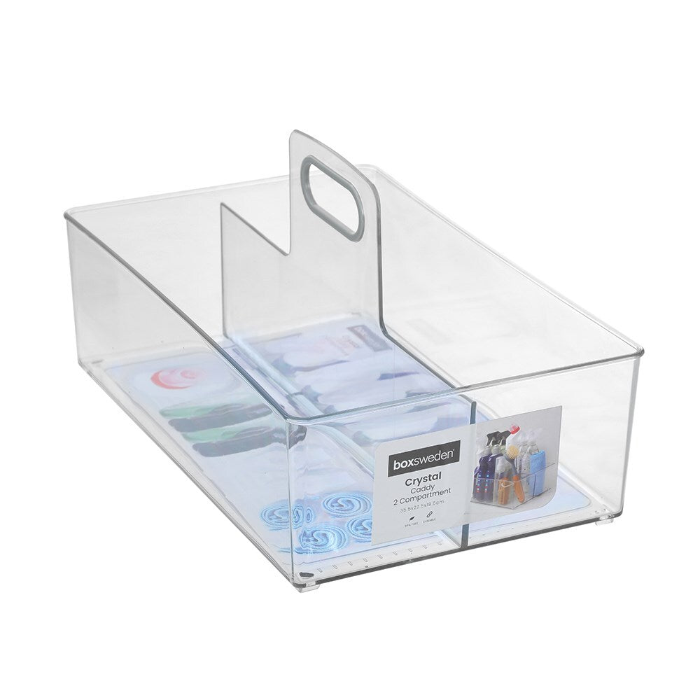30315-boxsweden-crystal-35x22cm-caddy-2-compartment-organiser-clear