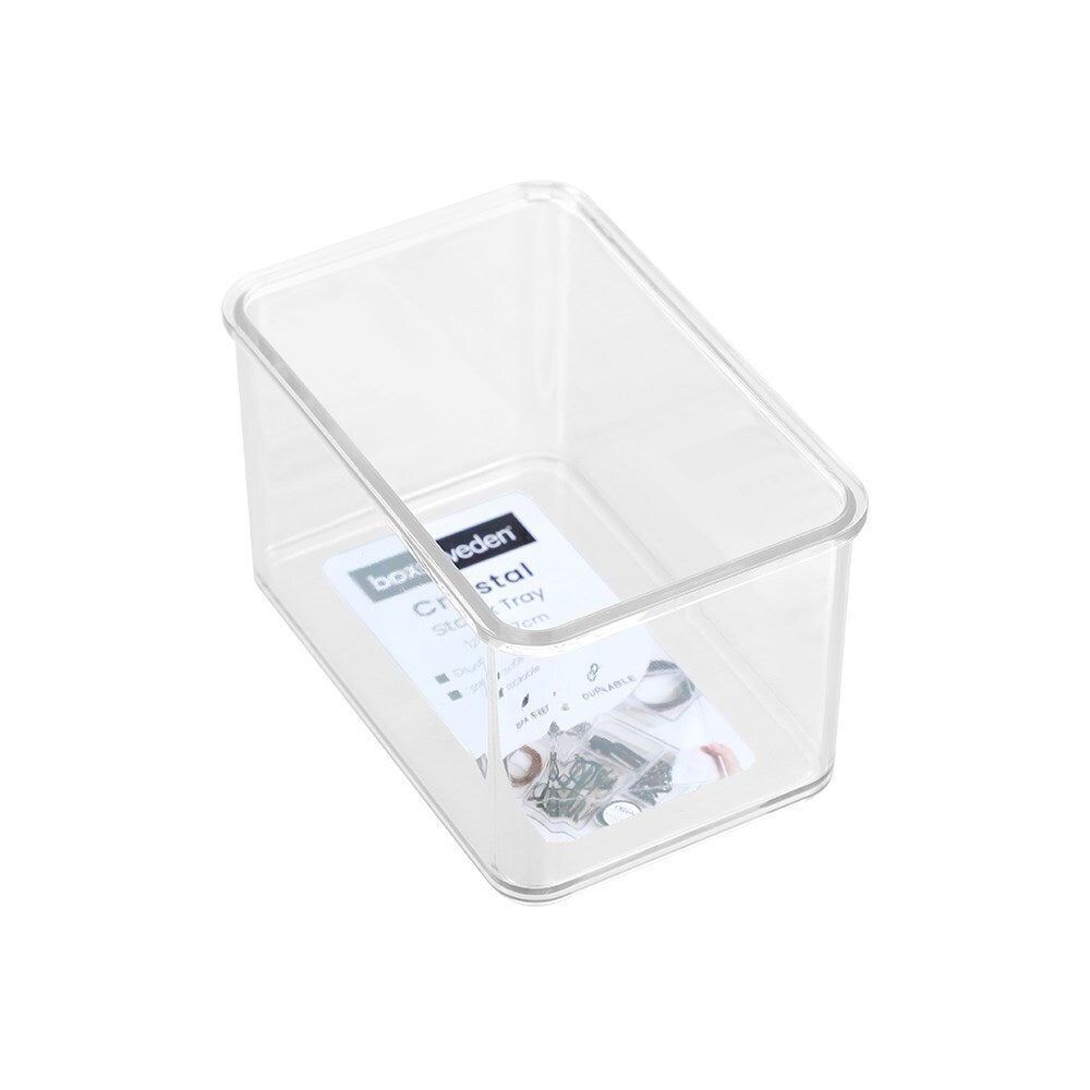 30629-boxsweden-12cm-crystal-stackable-tray-organiser-clear
