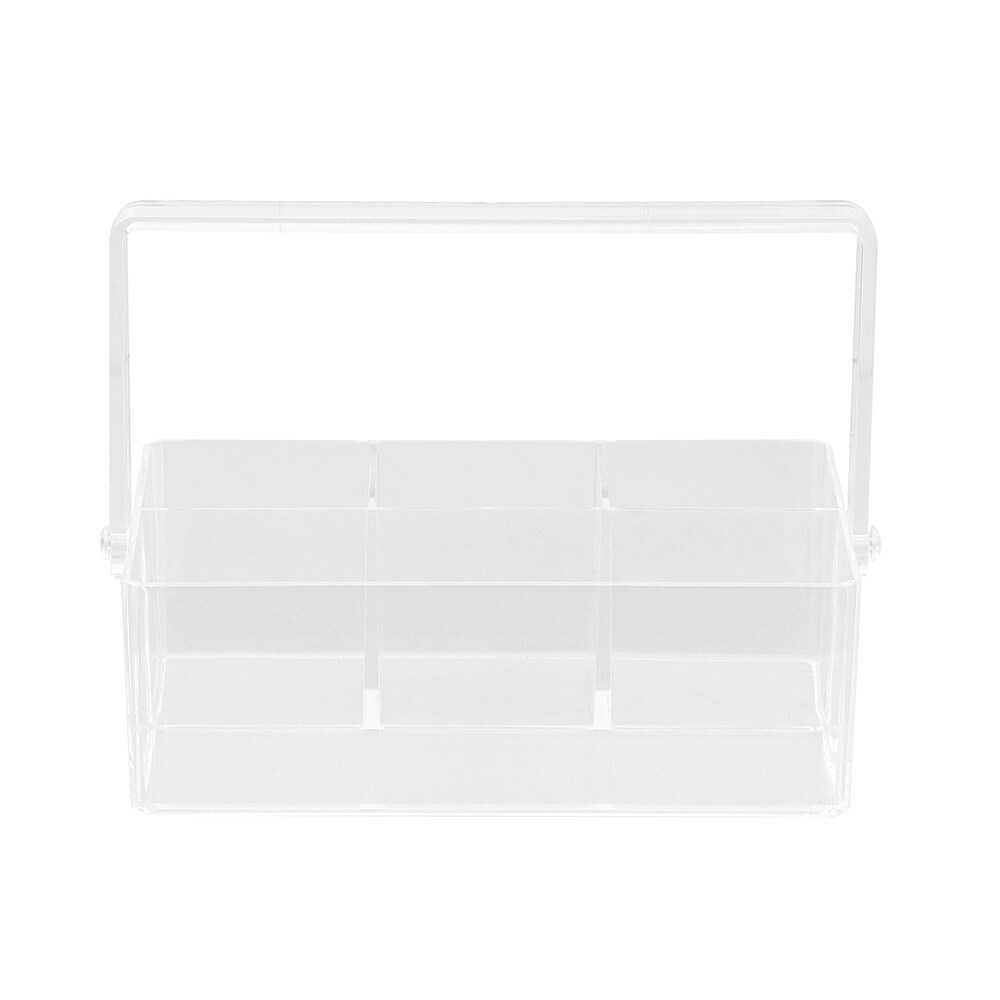 30810-boxsweden-24cm-crystal-4-compartment-organiser-caddy-w-folding-handle-clr
