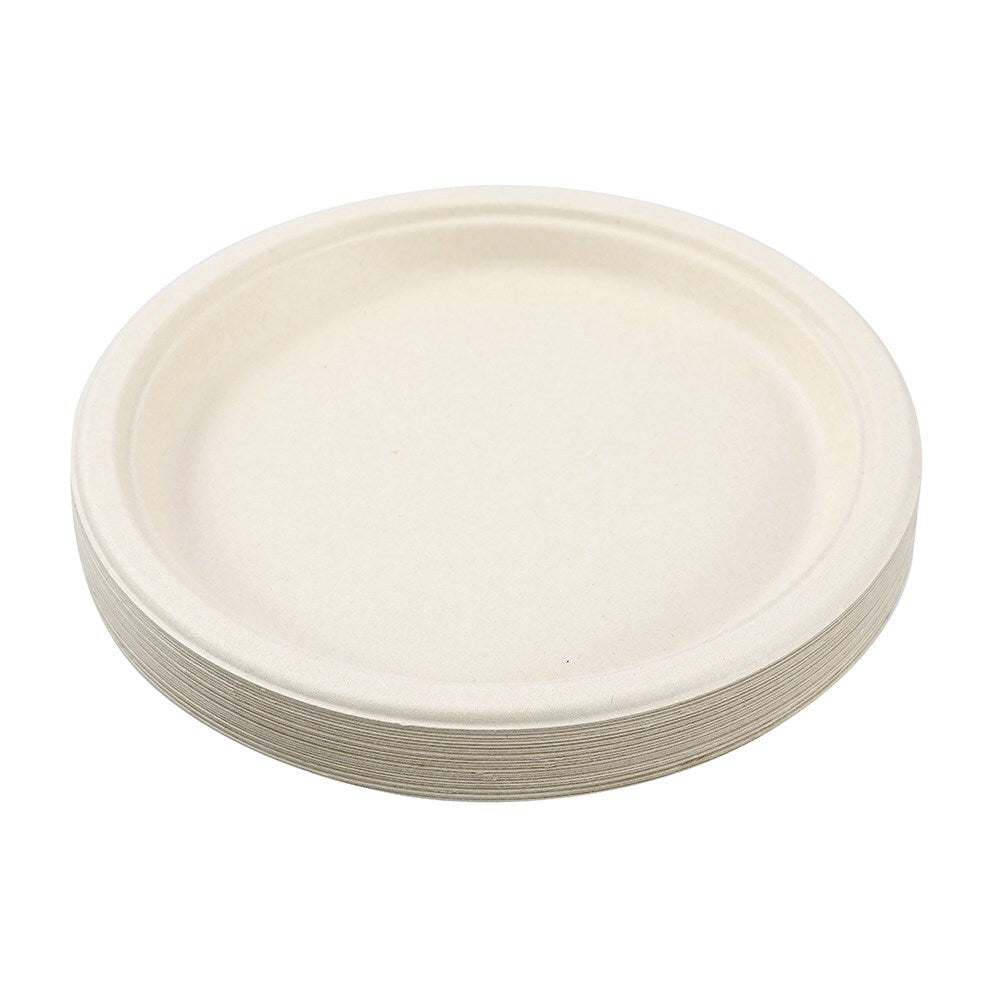 31022-25pk-lemon-lime-26cm-eco-sugarcane-dinner-plate-natural