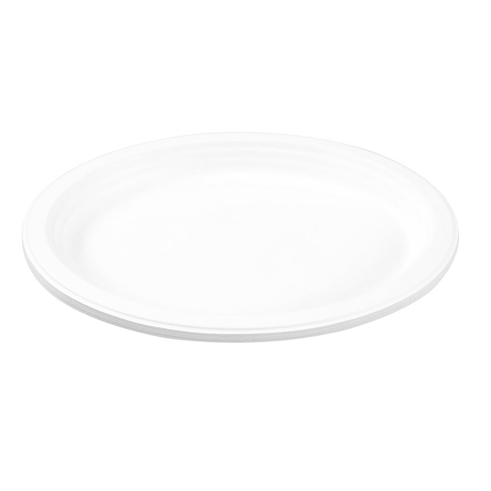 31077-10pk-lemon-lime-26x32cm-eco-sugarcane-oval-platter-white