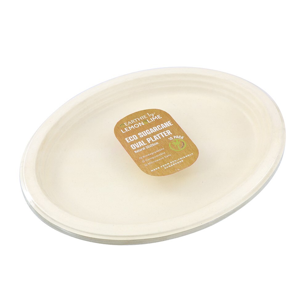 31084-10pk-lemon-lime-32x26cm-eco-sugarcane-oval-platter-natural