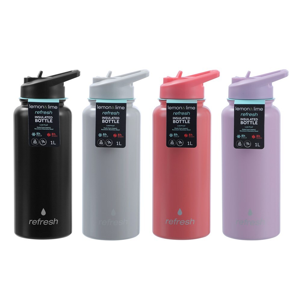 31152-lemon-lime-refresh-1l-insulated-bottle-w-straw-assorted