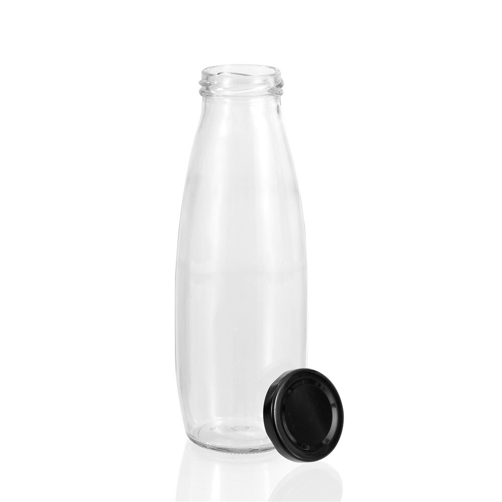 31503-lemon-lime-450ml-glass-milk-bottle-container-assorted