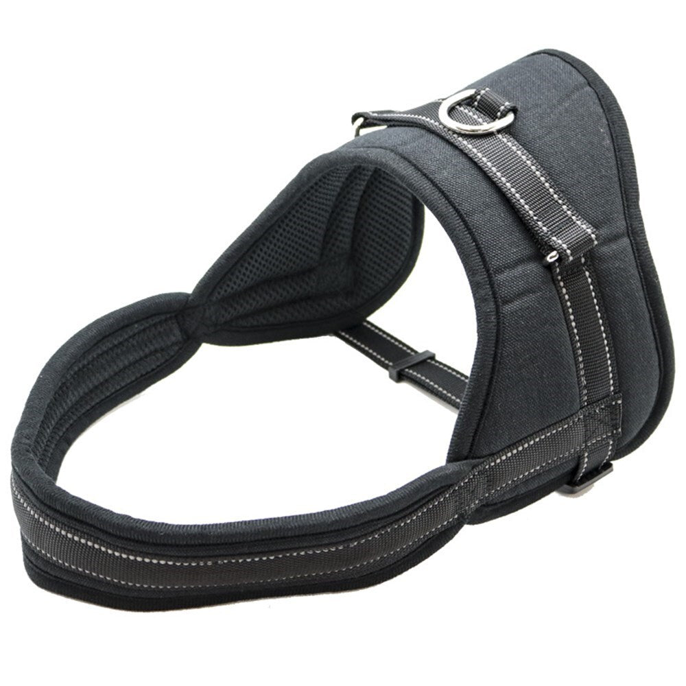 32937-paws-claws-80-100cm-adjustable-strong-pet-harness-xl-black