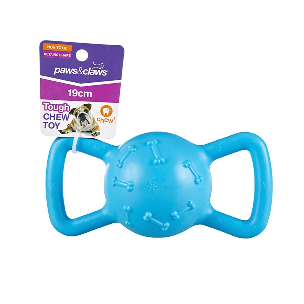 38093-paws-claws-19cm-super-tuff-tug-of-war-tpr-pet-toy-assorted