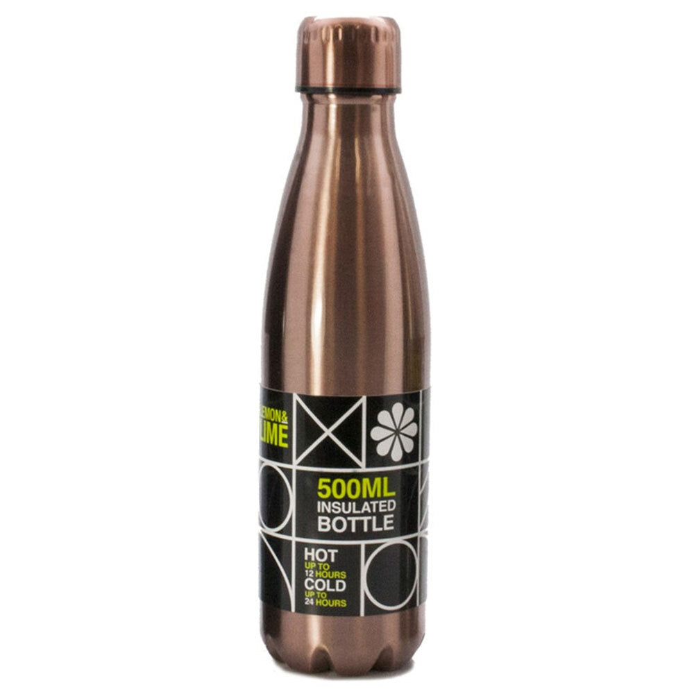 43332-lemon-lime-500ml-insulated-drink-bottle-assorted