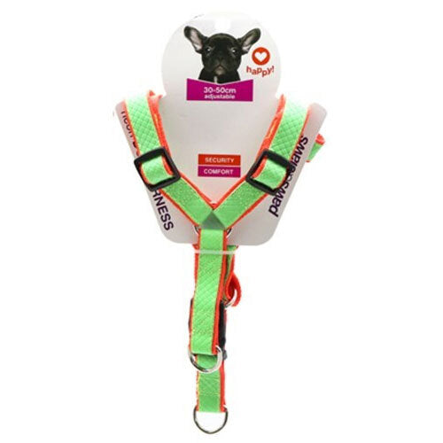 44384-paws-claws-colourful-p-u-nylon-harness-30-50cm